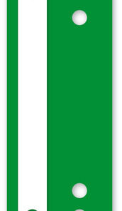 Kangaro 07060-02 Snelhechterstrip A5 2-gaats PP Doos A 100 Stuks Donkergroen