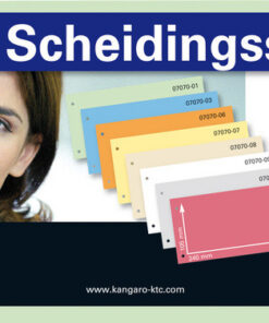 Alternative view of Kangaro 07070-01 Scheidingsstrook 2-gaats 105x240mm 180g RC Groen