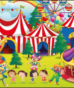 Kangaro K-0014D109 Bureauonderlegger PP 38x58cm Dessin Circus