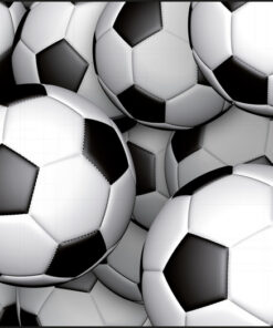 Kangaro K-0014D116 Bureauonderlegger PP 38x58cm Dessin Voetballen