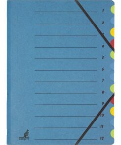 Kangaro K-3010-12 Sorteermap met 12 Tabs