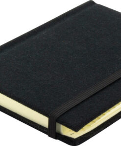 Kangaro K-5106 Alfabetboek A6 A-Z Linnen Hard Cover Zwart