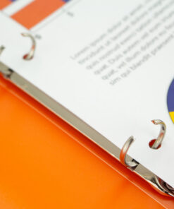 Alternative view of Kangaro K-58190628 Ringband 2 Rings 16mm Oranje Transparant