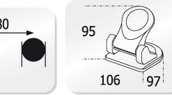 Alternative view of Kangaro K-7201681 Perforator Perfo-20 Zwart