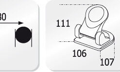Alternative view of Kangaro K-7201735 Perforator Perfo-30 Zwart