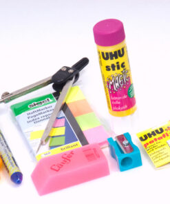 Kangaro K-7402 Beker met Pen/Gum/Lijm/Passer/Etc.