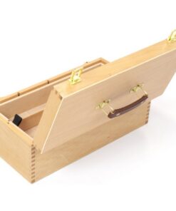 Alternative view of Kangaro K-830050 Schilderskist + Inzetbak en Vakverdeling Beukenhout/Naturel