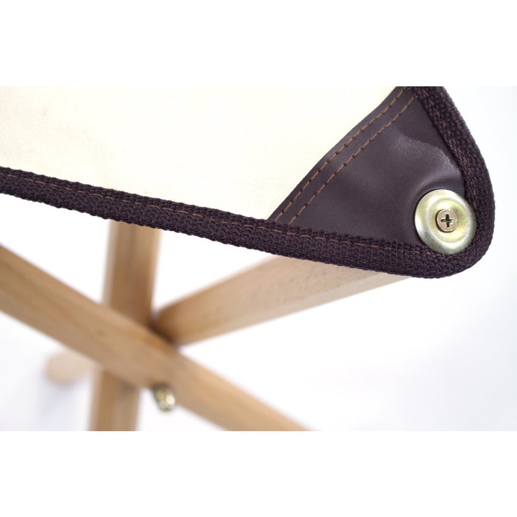 Kangaro K-830075 Beukenhouten Schilderskruk met Canvas Zitting 50 cm - Image 2