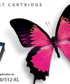 Kangaro SL-11011061 Cartridge SecondLife Canon PG 510/512 Zwart