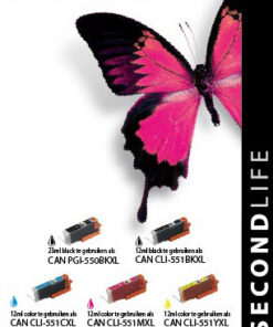 Kangaro SL-11011129 Cartridge SecondLife Canon Multipack 550/551