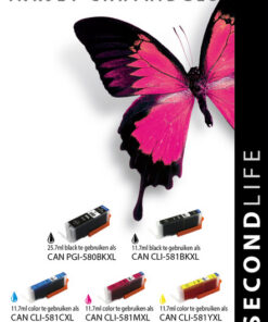 Kangaro SL-11011249 Cartridge SecondLife Canon Multipack 580/581