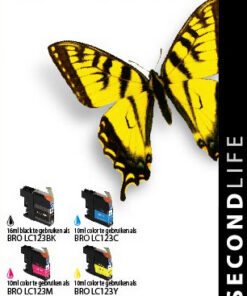 Kangaro SL-11511029 Cartridge SecondLife Brother Multipack LC 121/123