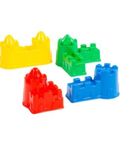 Alternative view of Kasteel Zandvormen 4 Stuks