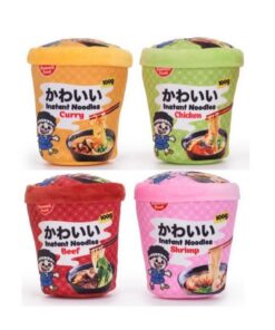 Alternative view of Kawaii Knuffel Noodle Pot met Dier Assorti