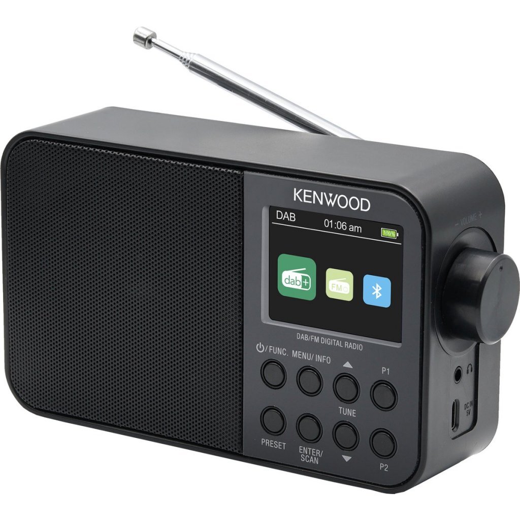 Kenwood CR-M30DAB-B DAB+ Radio Zwart - Image 2