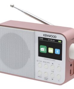 Alternative view of Kenwood CR-M30DAB-R DAB+ Radio Roze/Wit