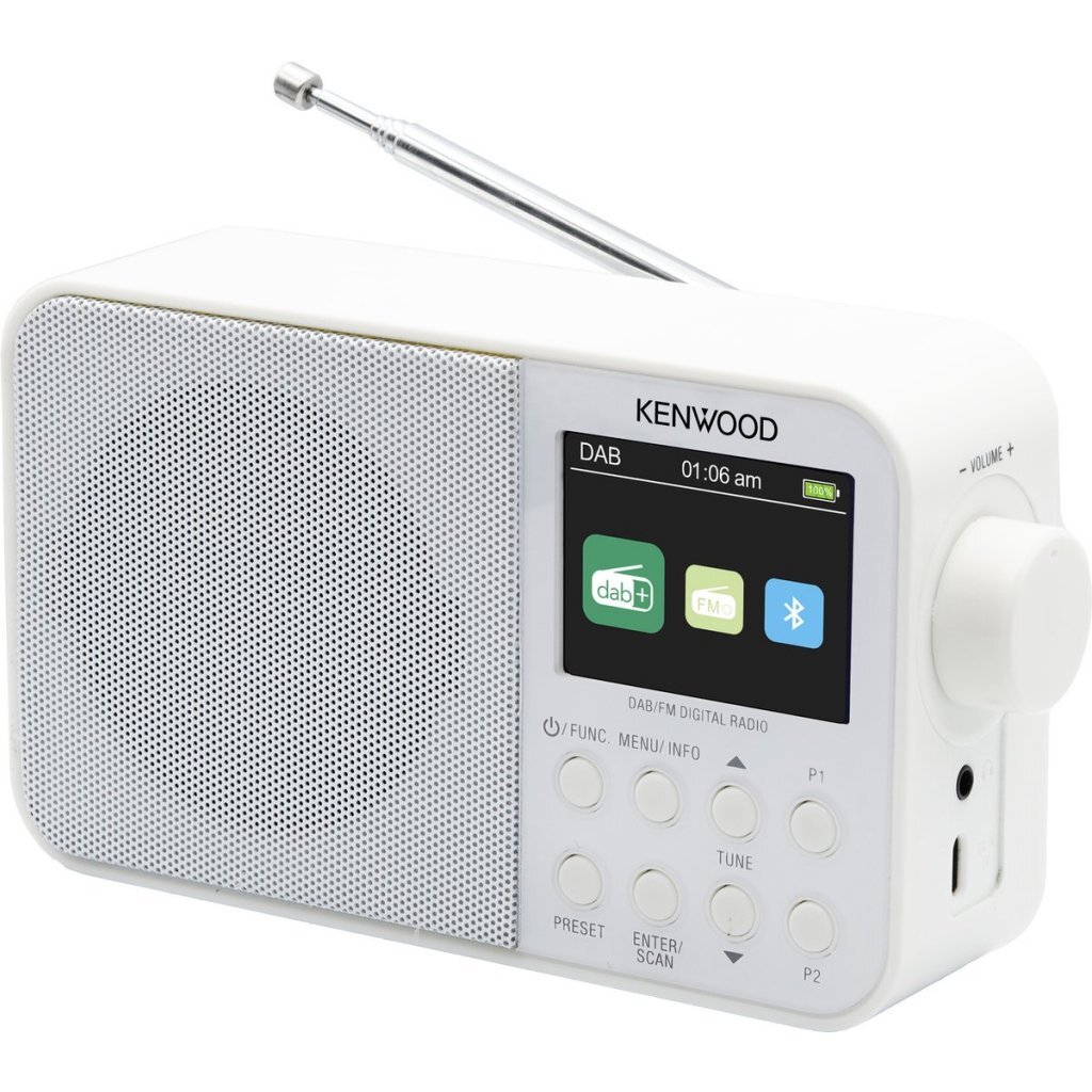 Kenwood CR-M30DAB-W DAB+ Radio Wit - Image 2