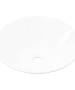 Keramische wasbak taps (wit)