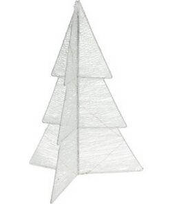 Alternative view of Kerstboom Vouwbaar met LED Timer 50cm Wit