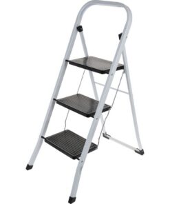 Keukentrap 3 Treden Inklapbaar Metaal