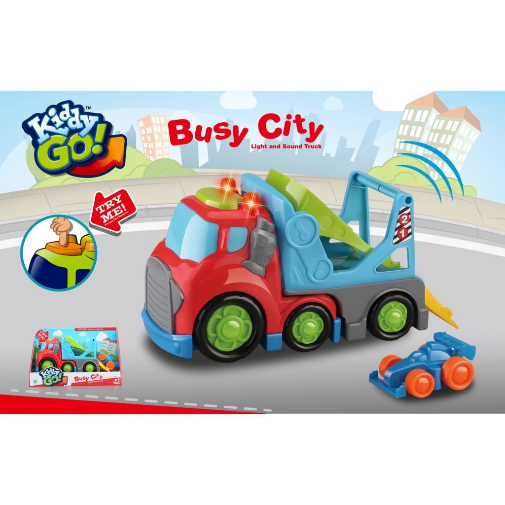 Kiddy Go Auto Transporter + Licht en Geluid 19.5 cm - Image 2