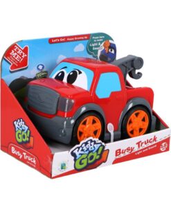 Alternative view of Kiddygo Busy Truck + Licht en Geluid Rood