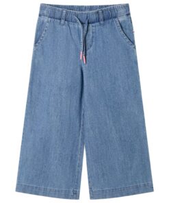 Kinderbroek 104 denimblauw
