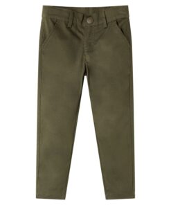 Kinderbroek 104 kakikleurig