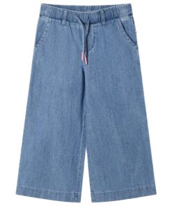 Kinderbroek 116 denimblauw