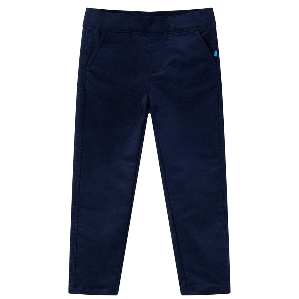 Kinderbroek 128 donker marineblauw