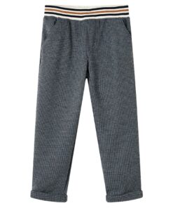 Kinderbroek 140 antracietkleurig