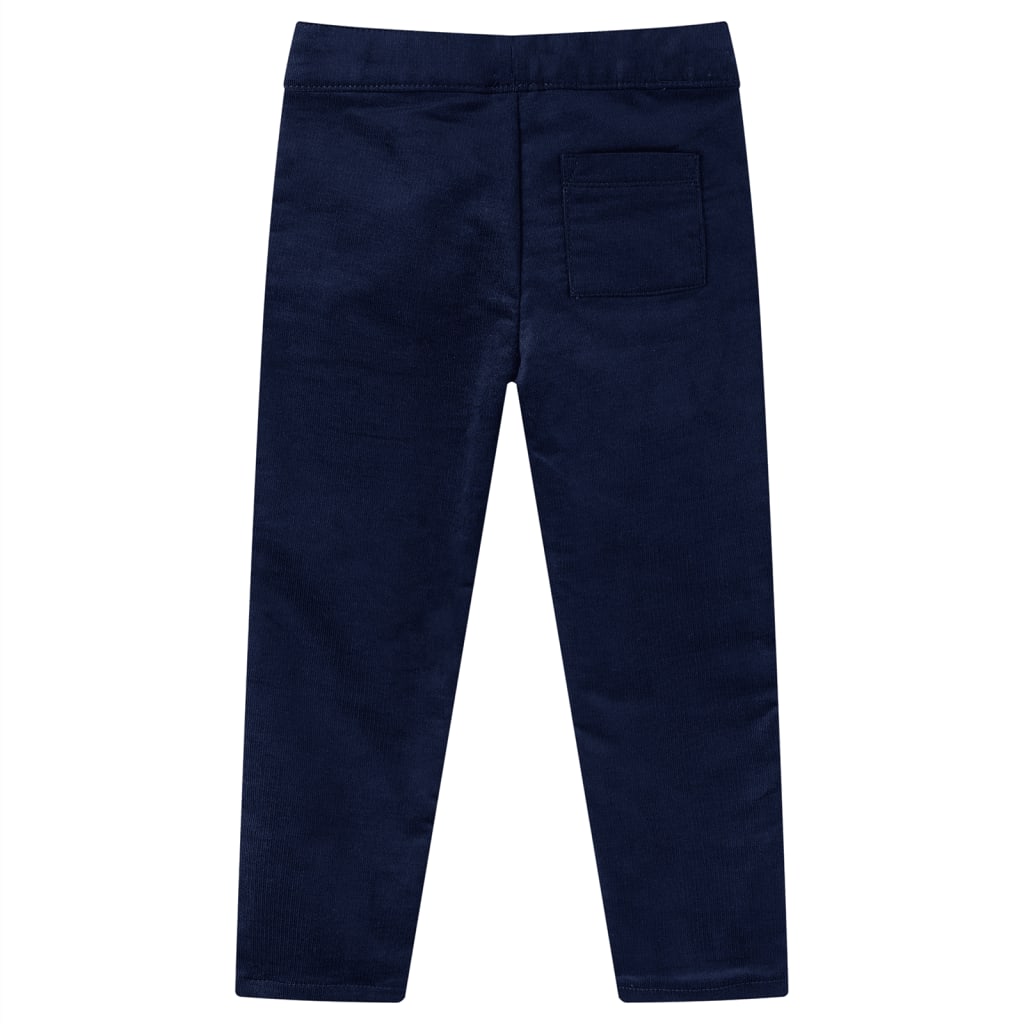 Kinderbroek 140 donker marineblauw