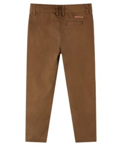 Kinderbroek 92 cognackleurig