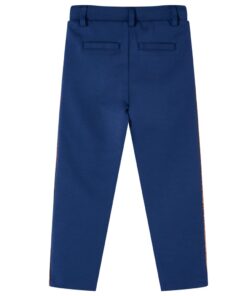 Kinderbroek met trekkoord 116 marineblauw