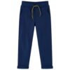 Kinderbroek met trekkoord 128 marineblauw