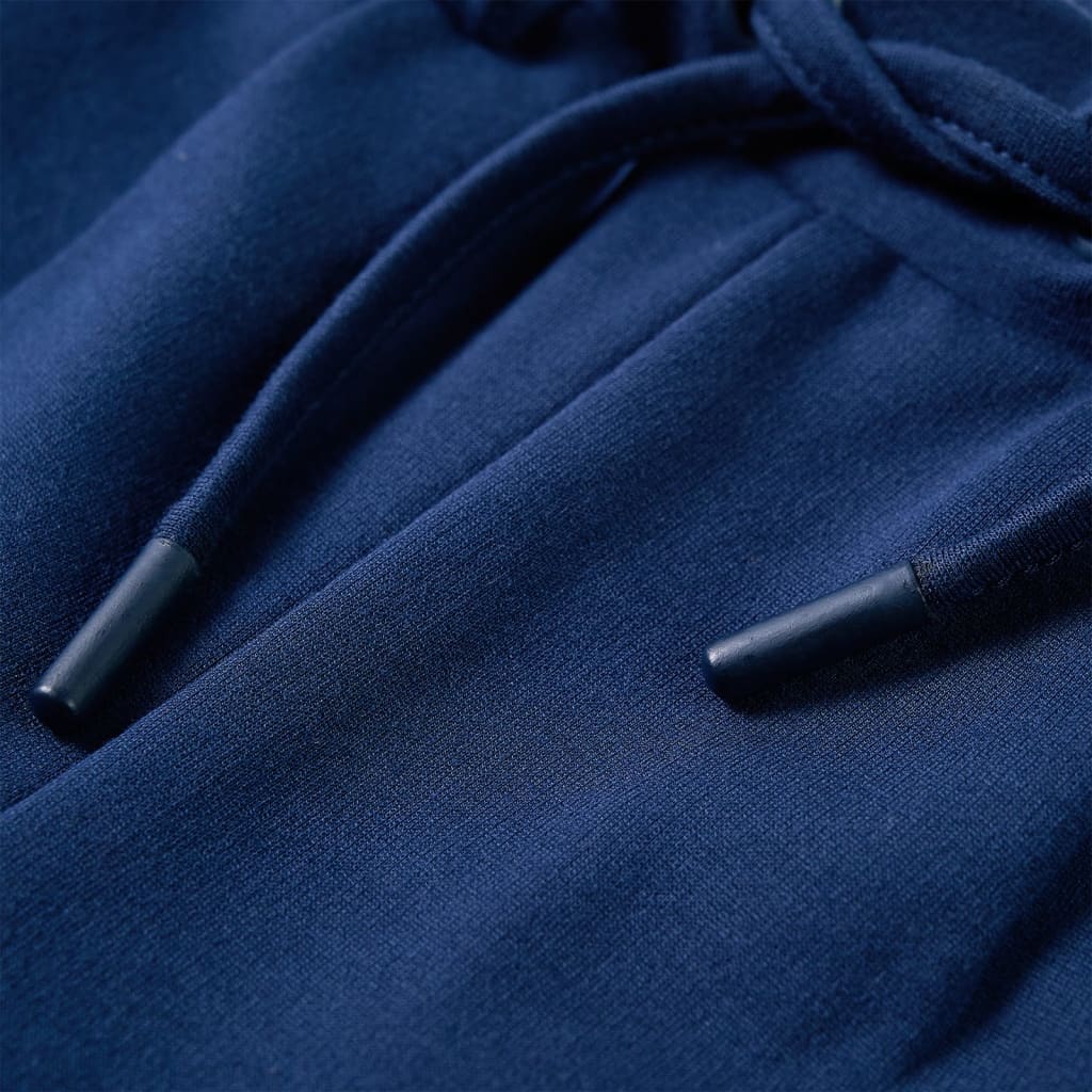 Kinderbroek met trekkoord 140 marineblauw - Image 4
