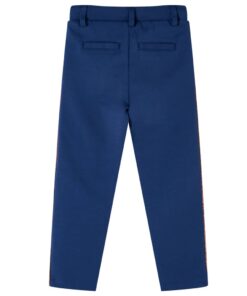 Kinderbroek met trekkoord 92 marineblauw