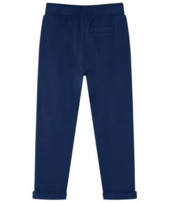 Kinderbroek met trekkoord 92 marineblauw