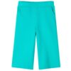 Kinderbroek met wijde pijpen 104 mintkleurig