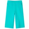 Kinderbroek met wijde pijpen 92 mintkleurig