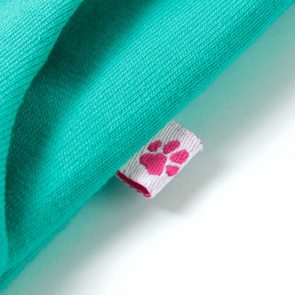 Kinderbroek met wijde pijpen 92 mintkleurig - Image 4