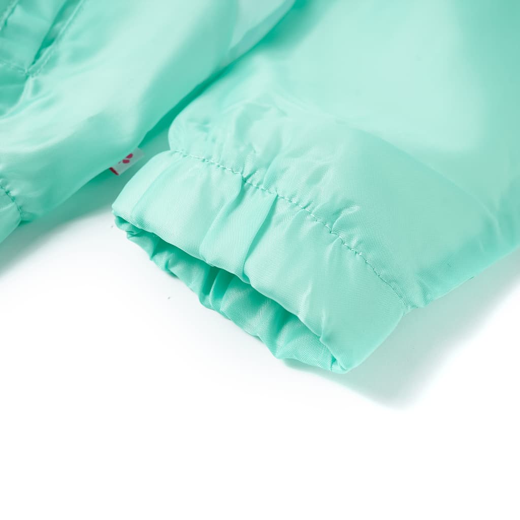 Kinderjas met capuchon en rits 128 meerkleurig - Image 6