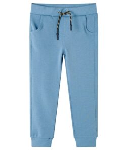 Kinderjoggingbroek 104 blauw