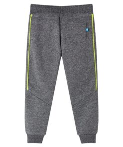 Kinderjoggingbroek 104 gemêleerd grijs