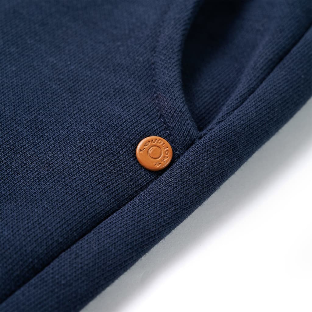 Kinderjoggingbroek 104 gemêleerd marineblauw - Image 5