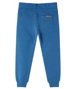 Kinderjoggingbroek 128 blauw