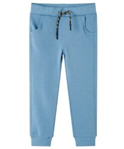Kinderjoggingbroek 128 blauw