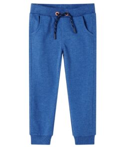 Kinderjoggingbroek 128 donkerblauw