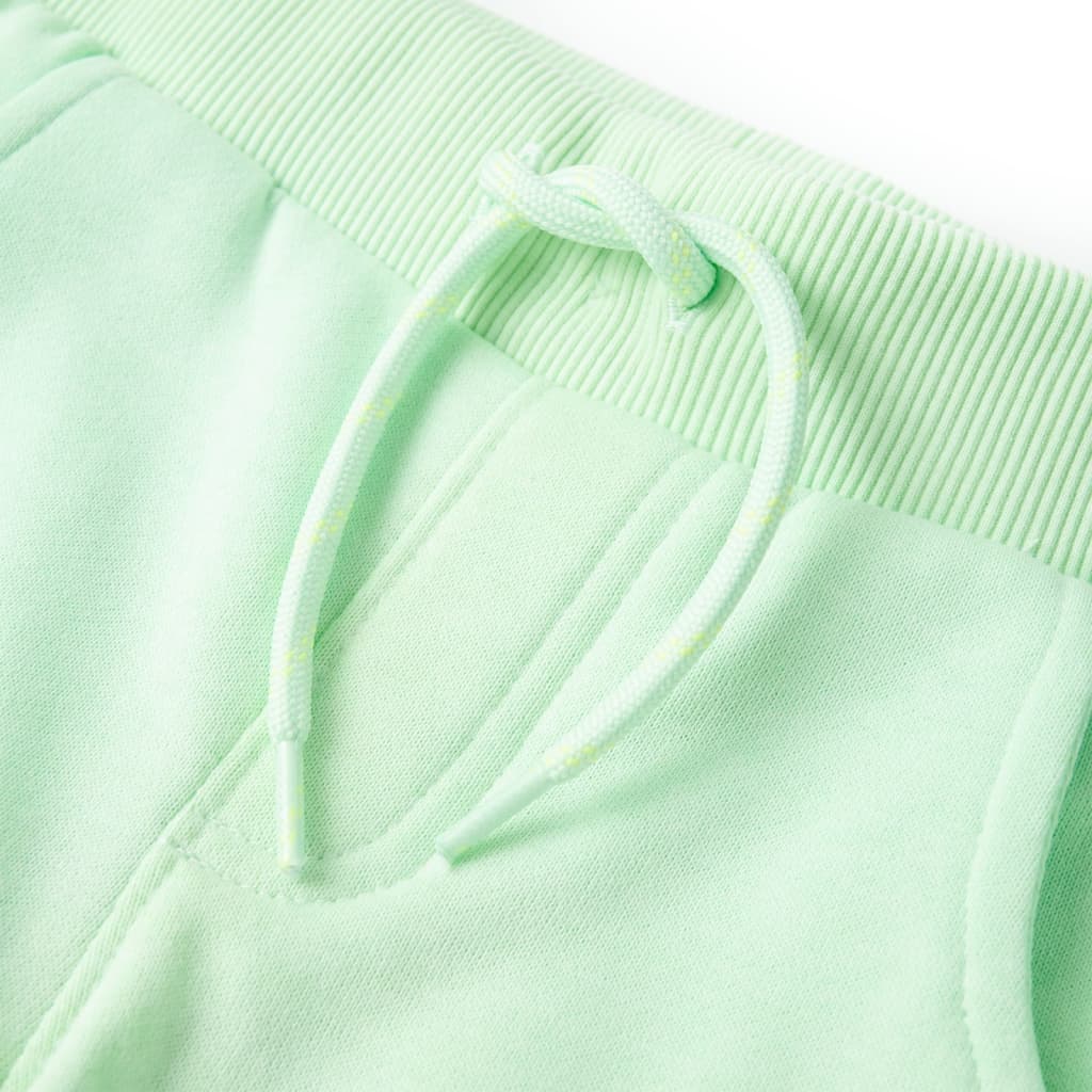 Kinderjoggingbroek 128 felgroen - Image 4