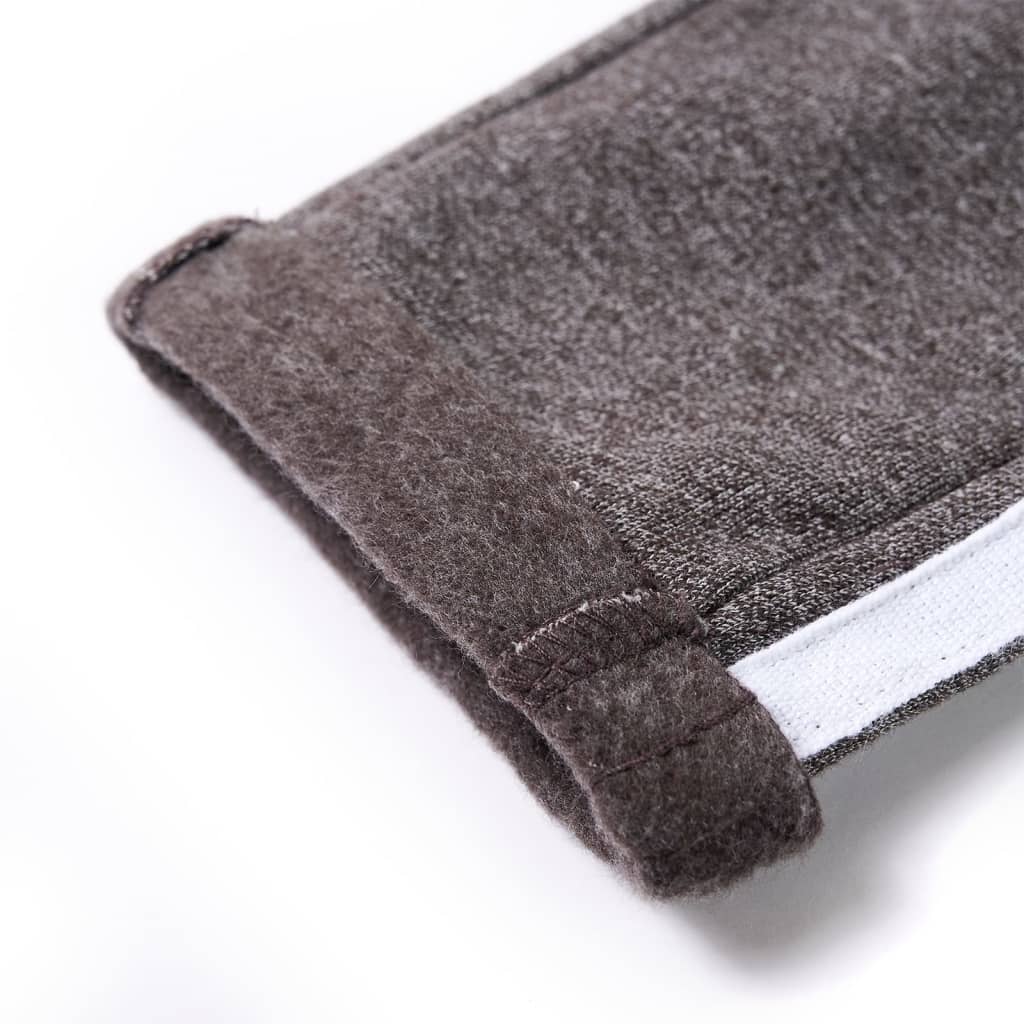 Kinderjoggingbroek 128 gemêleerd donkergrijs - Image 6